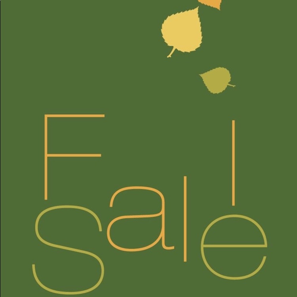 FALL SALE🍂